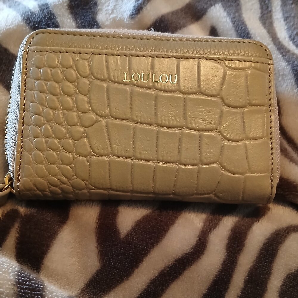 Lou Lou mini leather wallet